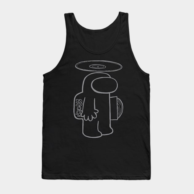 astronaut DJ in space Tank Top by duxpavlic